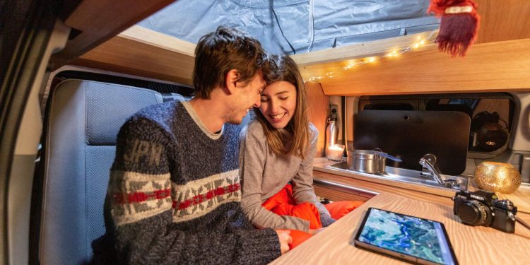 Nissan aquece as aventuras de Inverno com o protótipo totalmente elétrico e-NV200 Winter Camper 17