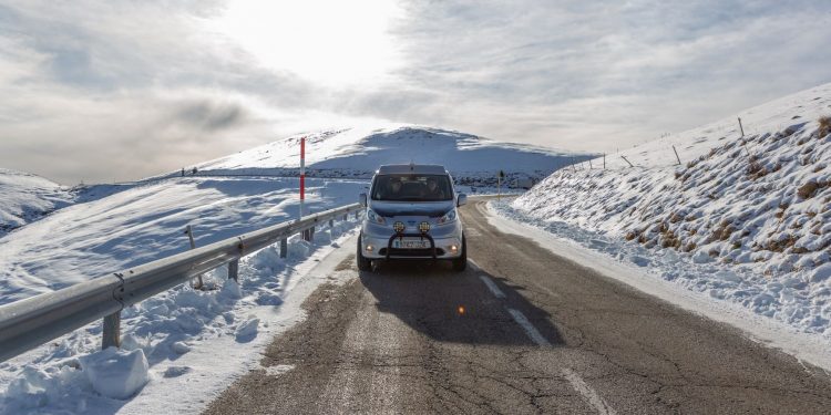 Nissan aquece as aventuras de Inverno com o protótipo totalmente elétrico e-NV200 Winter Camper 20