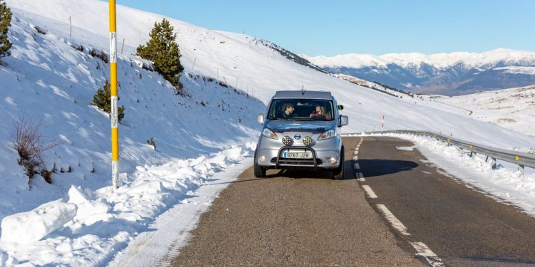 Nissan aquece as aventuras de Inverno com o protótipo totalmente elétrico e-NV200 Winter Camper 21