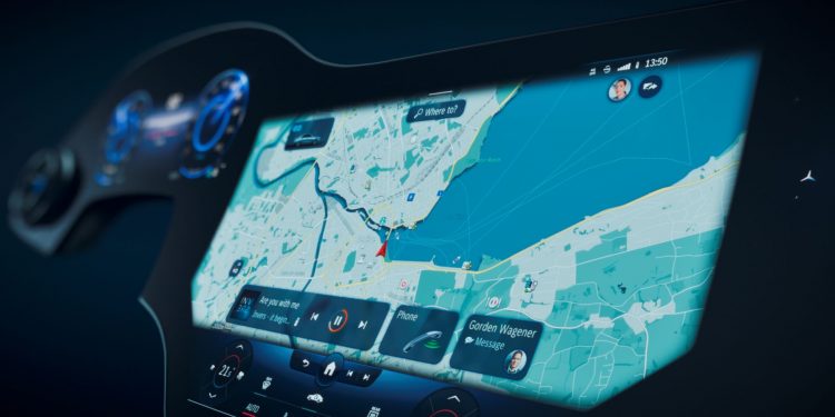 Mercedes-Benz EQS apresentará em exclusivo MBUX Hyperscreen 18 Mercedes-Benz EQS apresentará em exclusivo MBUX Hyperscreen 18