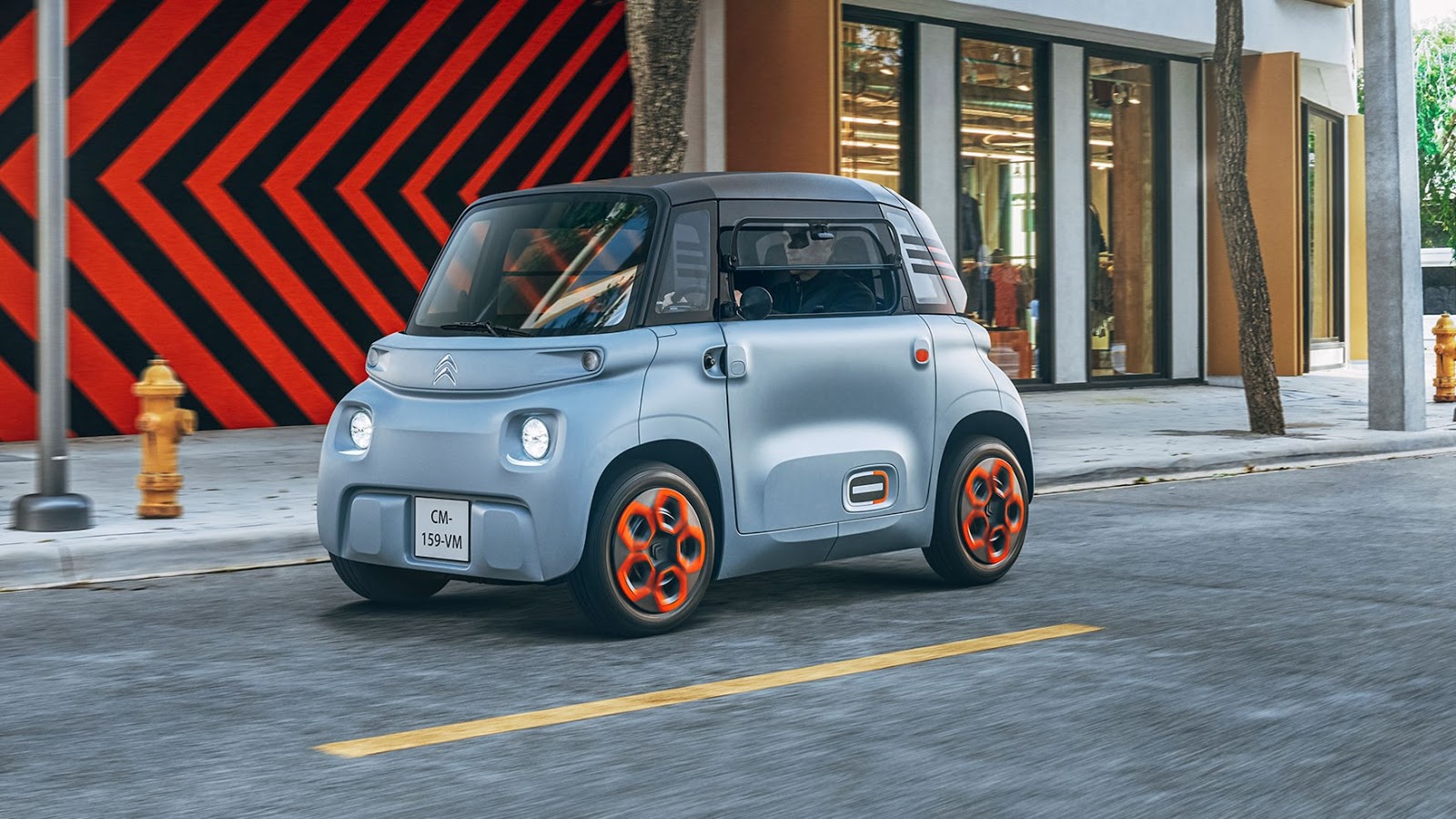 Citroën AMI - 100% ëlectric: As vantagens da simetria 16