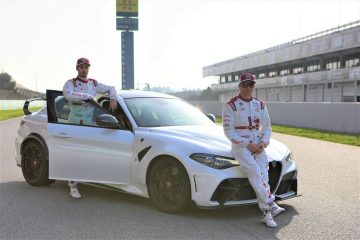 Giulia GTA entra em pista com os pilotos Alfa Romeo e marca o arranque do campeonato de F1(vídeo) 55