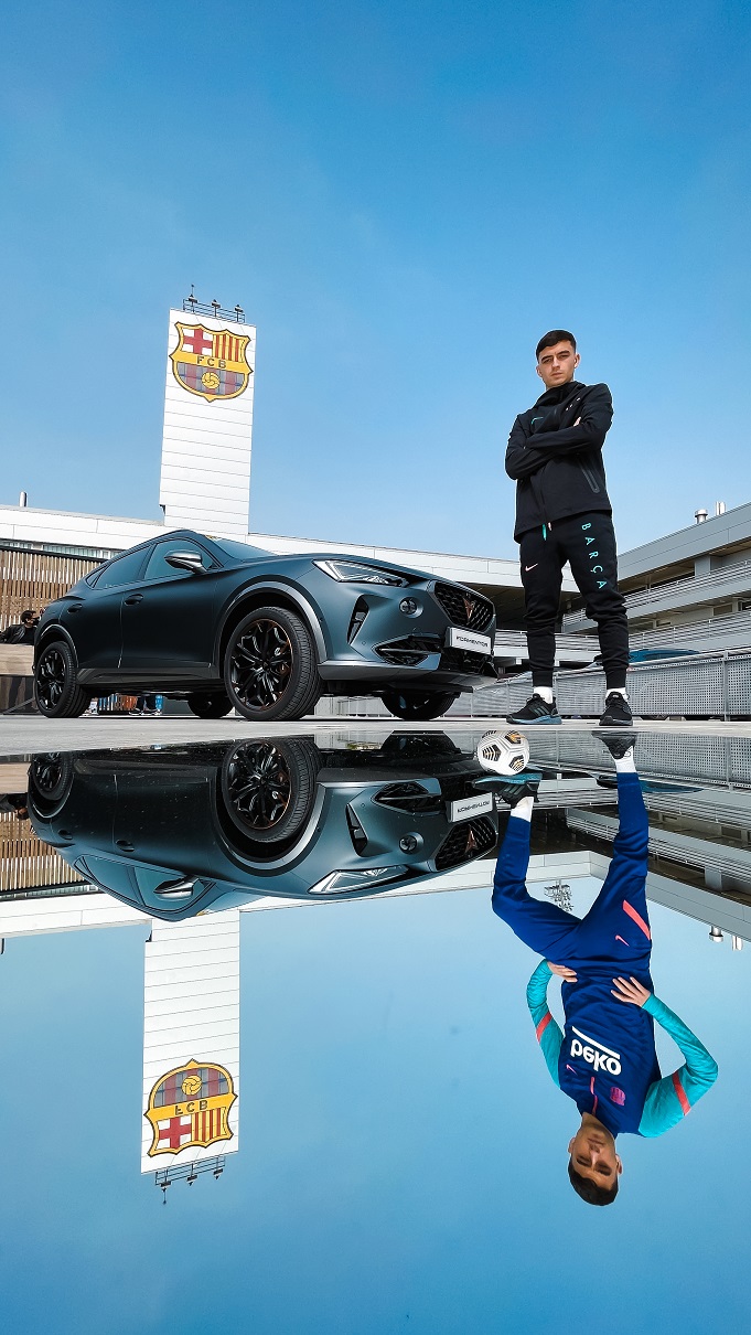 CUPRA entrega os seus modelos personalizados aos jogadores do FC Barcelona 14
