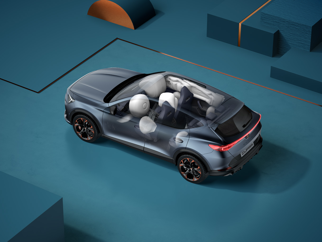 CUPRA Formentor alcança classificação de 5 estrelas nos testes de segurança Euro NCAP 14