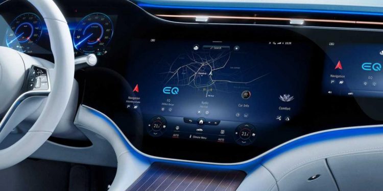 Mercedes-EQ apresenta a primeira limousine de luxo totalmente elétrica EQS (video) 21