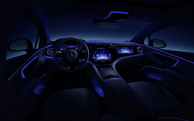 Mercedes-EQ apresenta a primeira limousine de luxo totalmente elétrica EQS (video) 20