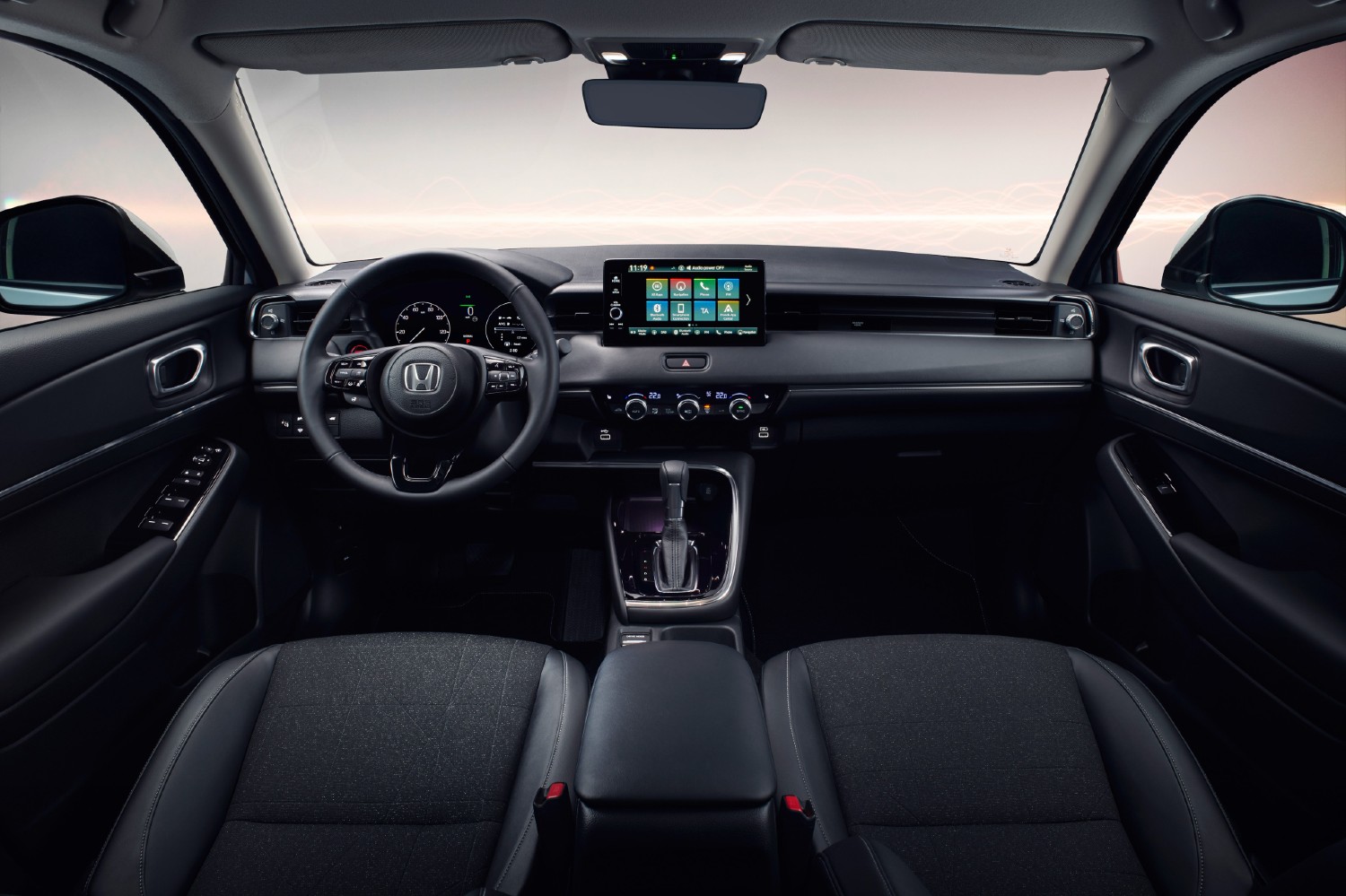 Honda HR-V Hybrid integra a tecnologia avançada híbrida de dois motores da marca 15