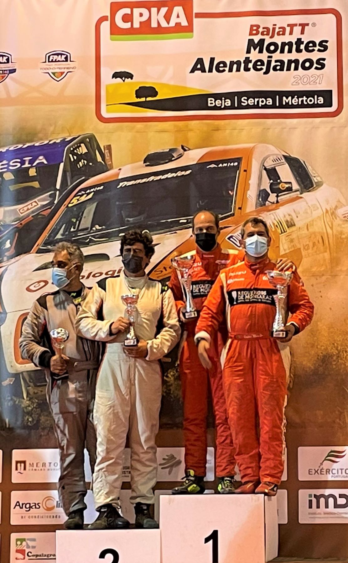 Georgino Pedroso / Carlos Silva, venceram de forma categórica a categoria T2 na Baja TT Montes Alentejanos 18