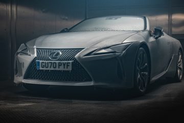 Lexus LC cabrio enfrenta teste gelado 18