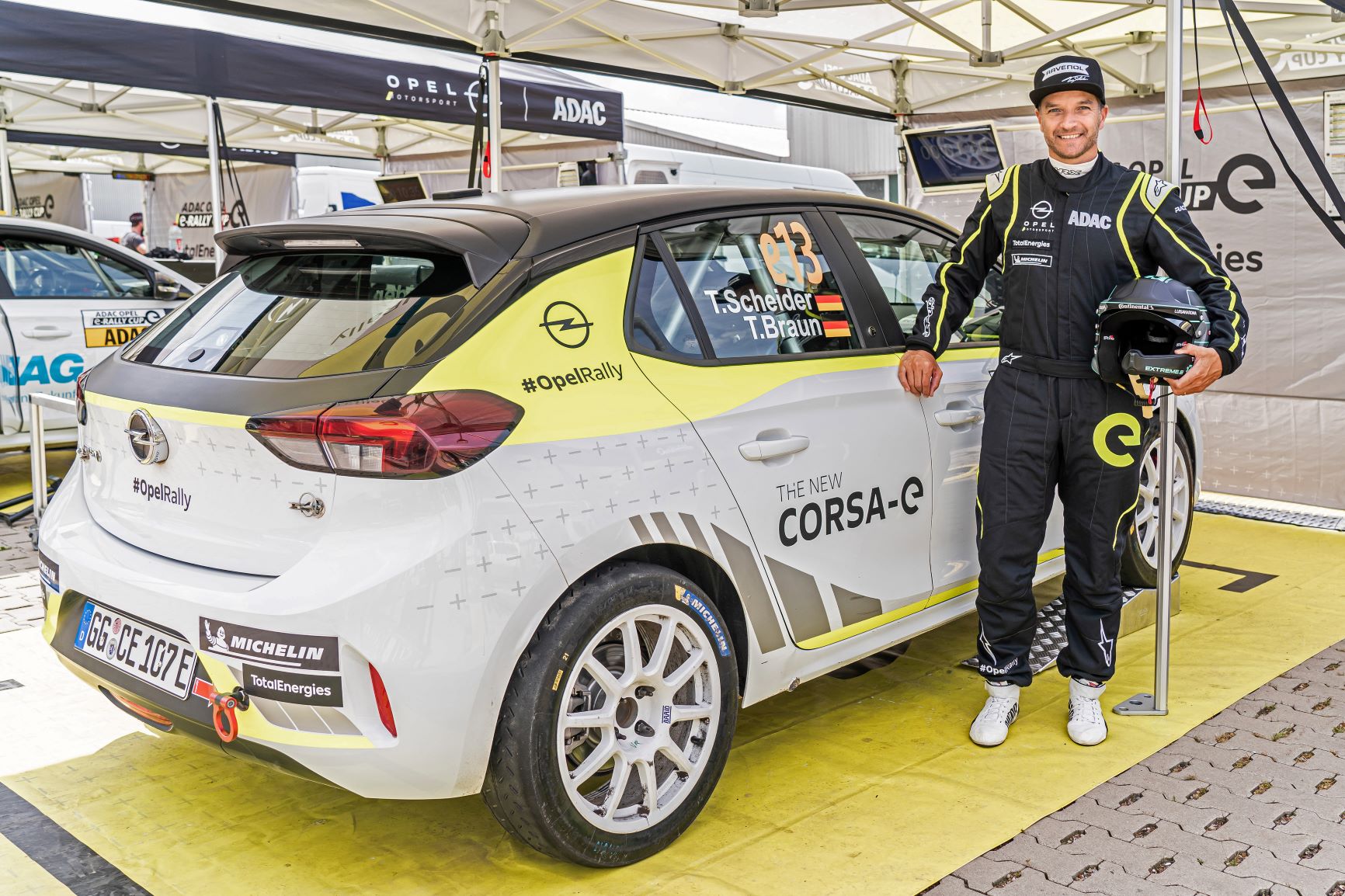 Sucesso na estreia da ADAC Opel e-Rally Cup com os elétricos Opel Corsa-e (video) 16