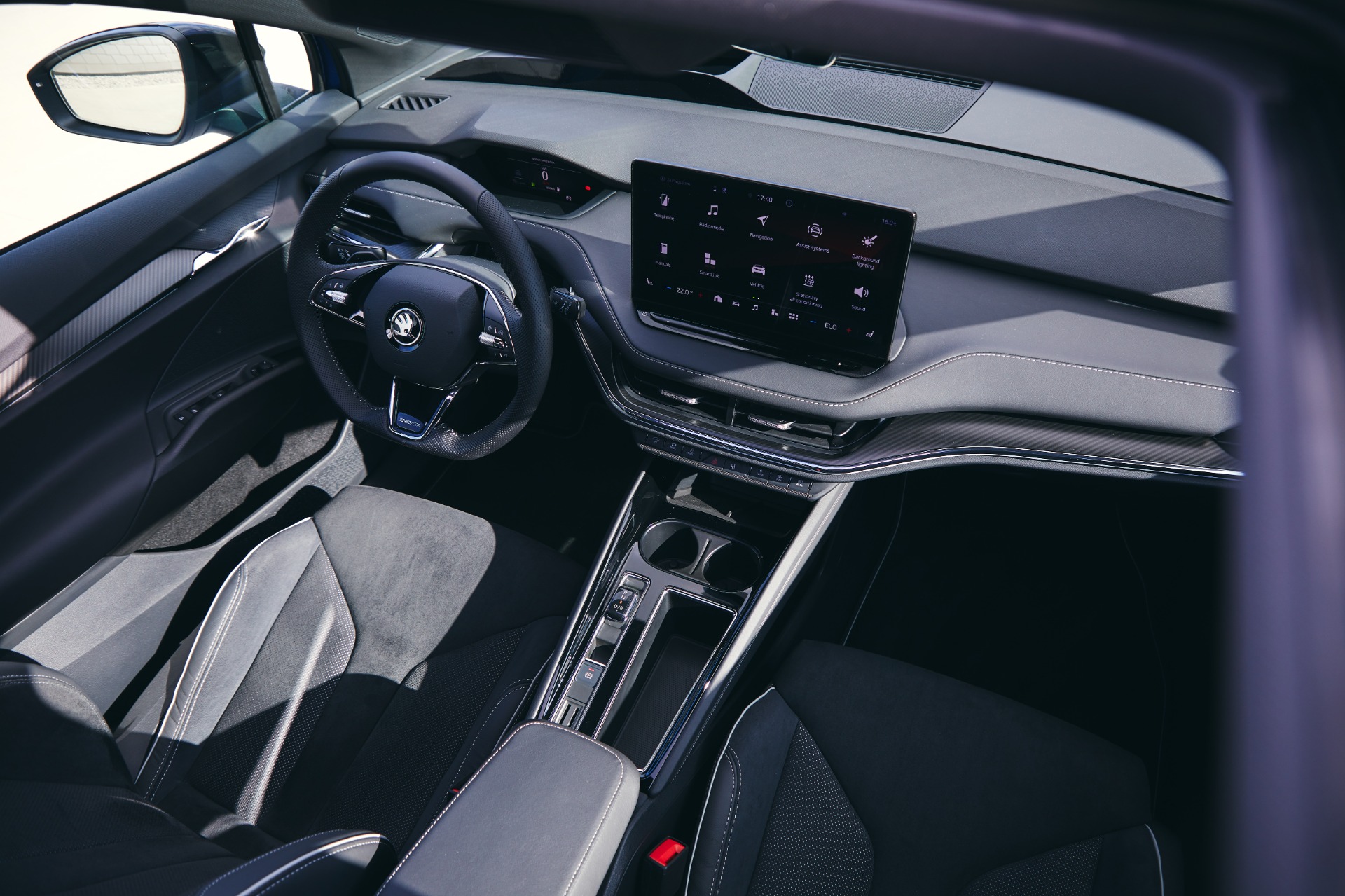SKODA ENYAQ SPORTLINE iV: variante de acabamento mais desportivo (video) 18 SKODA ENYAQ SPORTLINE iV: variante de acabamento mais desportivo (video) 18