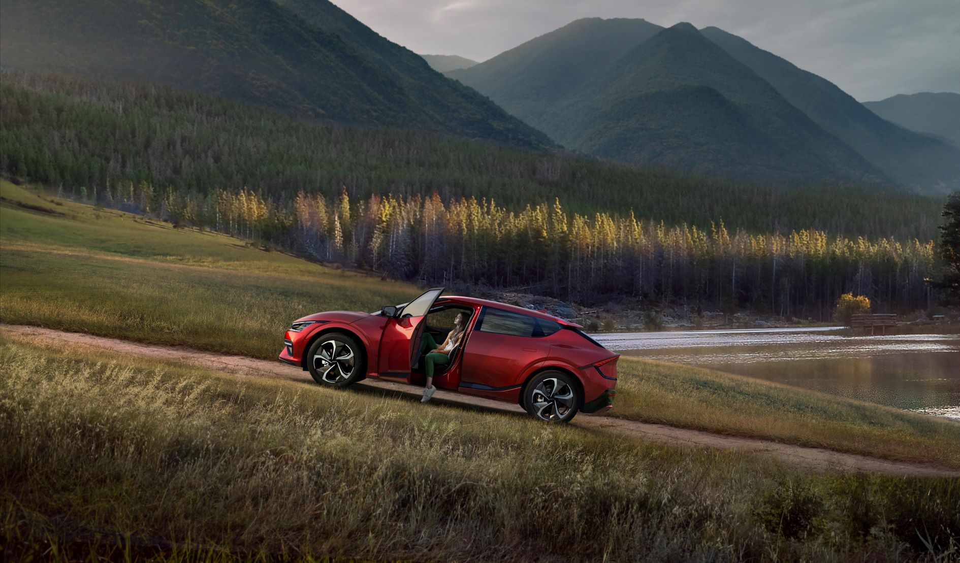 Kia EV6 com pegada de carbono certificada pela Carbon Trust 13