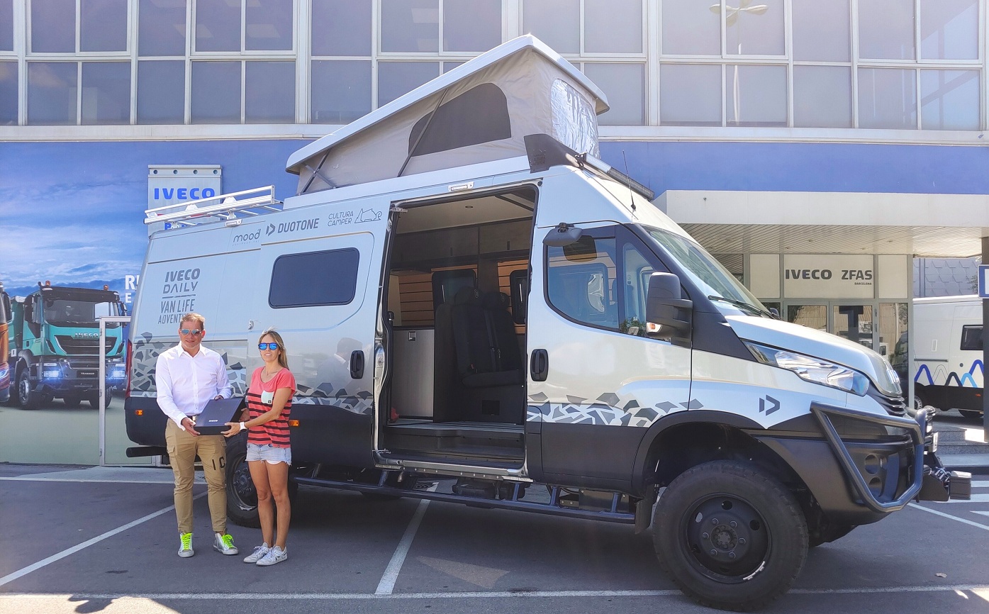 IVECO Daily Van Life Adventure: as aventuras de Núria Gomà i Lleonart, praticante profissional de kitesurf, a bordo da sua Daily 4x4 14