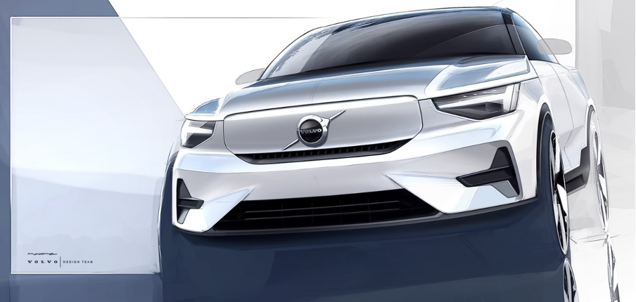 A história do design do Volvo C40 Recharge 15