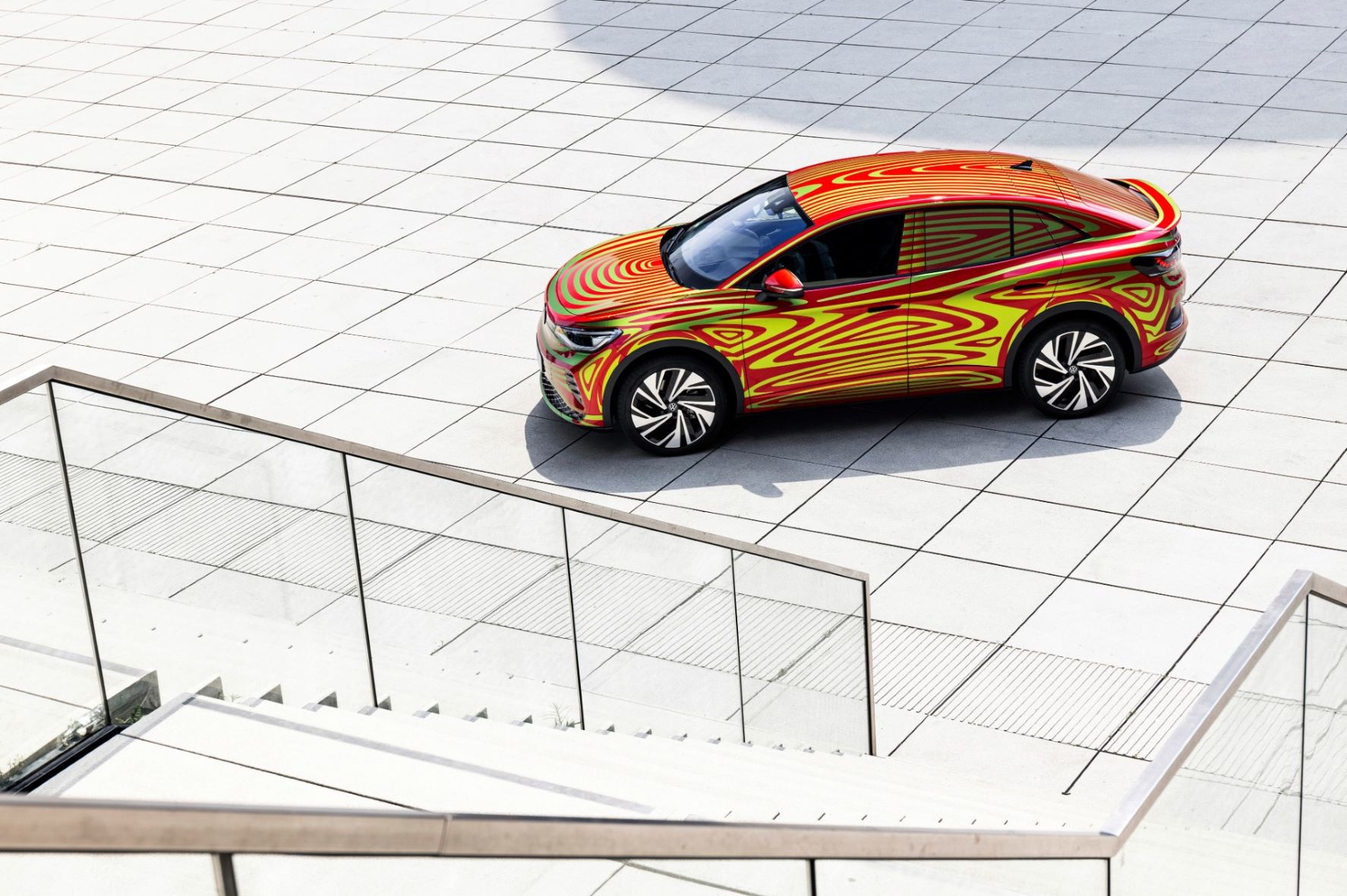 SUV coupé VW ID.5 GTX no IAA de Munique ainda como um concept car 14