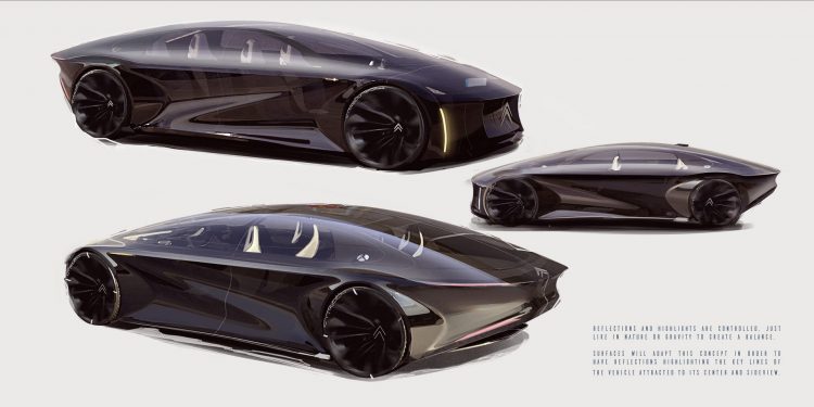 O Citroen Space Tourer é um estudo de design independente que combina vários tipos de automóveis 20