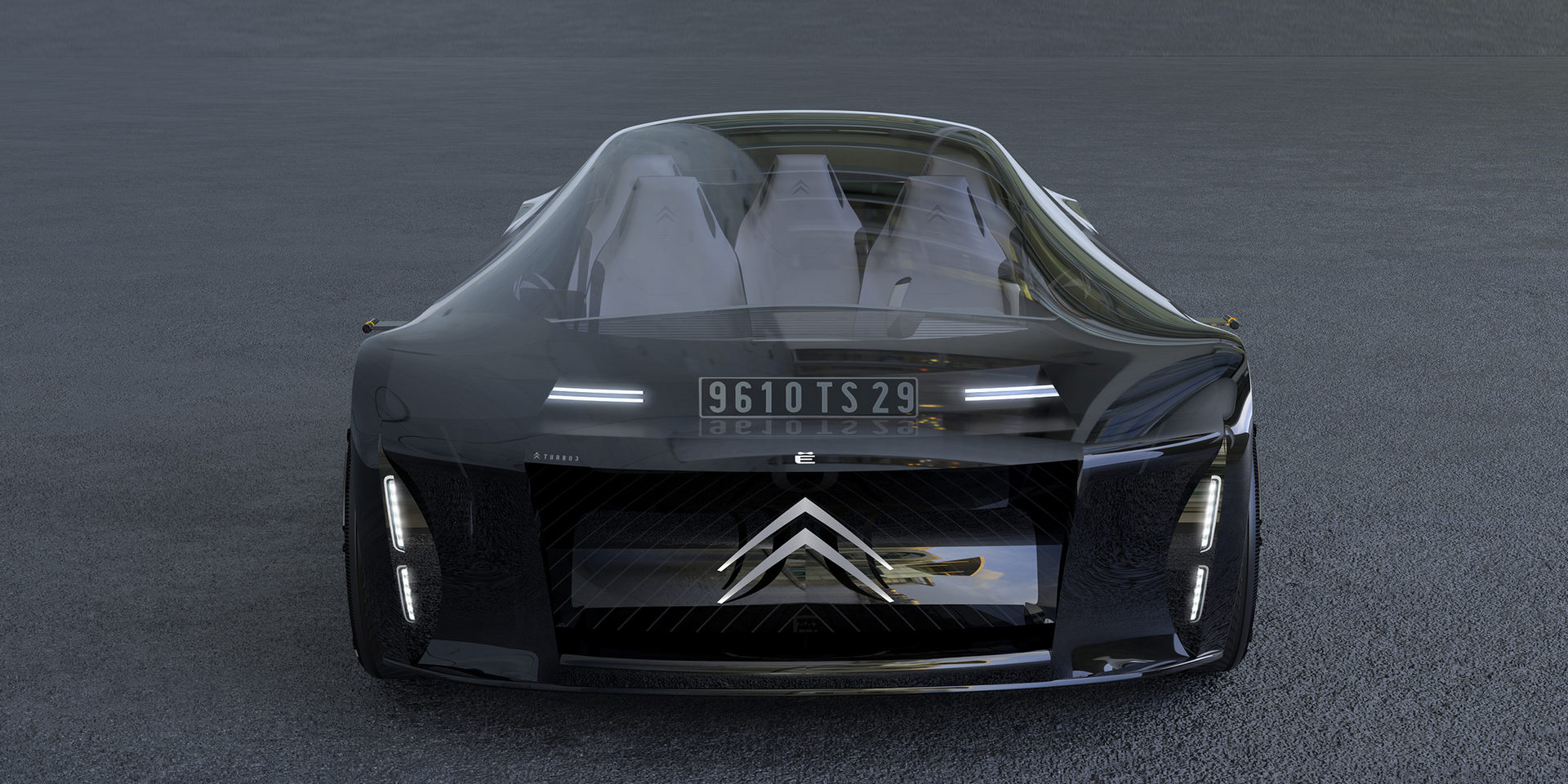 O Citroen Space Tourer é um estudo de design independente que combina vários tipos de automóveis 15