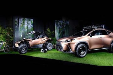 A Lexus apresenta o "NX PHEV OFFROAD Concept" e o concept-car Lexus ROV 22