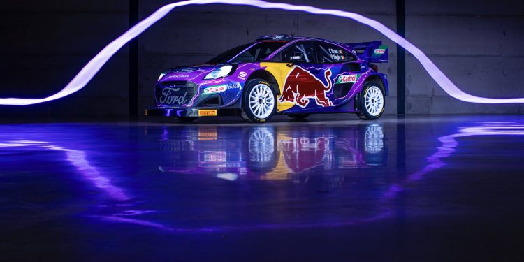 Esquema De Cores Do M-Sport Ford Puma Hybrid Rally1 visto em trajes de competição pela primeira vez 19