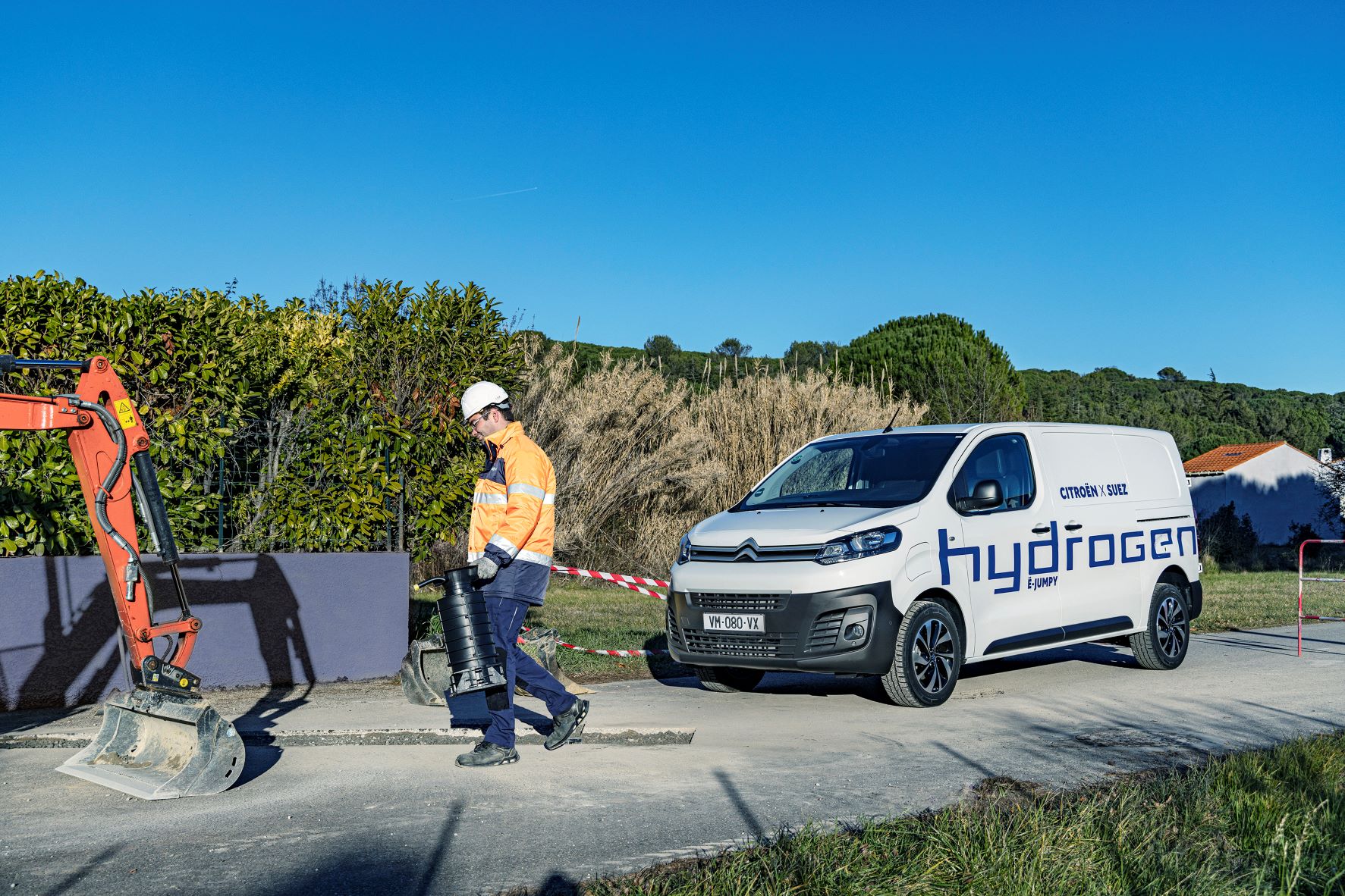 Primeiros resultados encorajadores na utilização do Citroën ë-Jumpy Hydrogen pela Suez 18