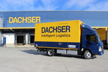 FUSO eCanter primeiro veículo comercial de mercadorias totalmente elétrico entregue a Dachser Portugal 18