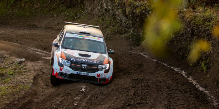 Gil Antunes entre os 10 mais rápidos no arranque do Campeonato de Portugal de Ralis 19