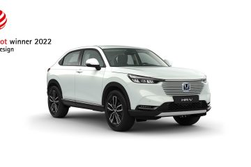 Novo Honda HR-V Hybrid distinguido como ‘Product Design 2022’ no Red Dot Award 21