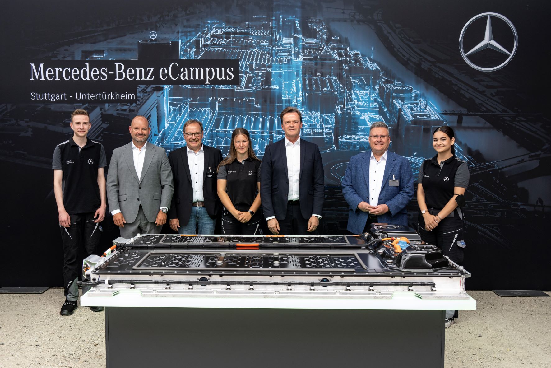 Mercedes-Benz eCampus prepara instalações em Untertürkheim para um futuro totalmente elétrico 17