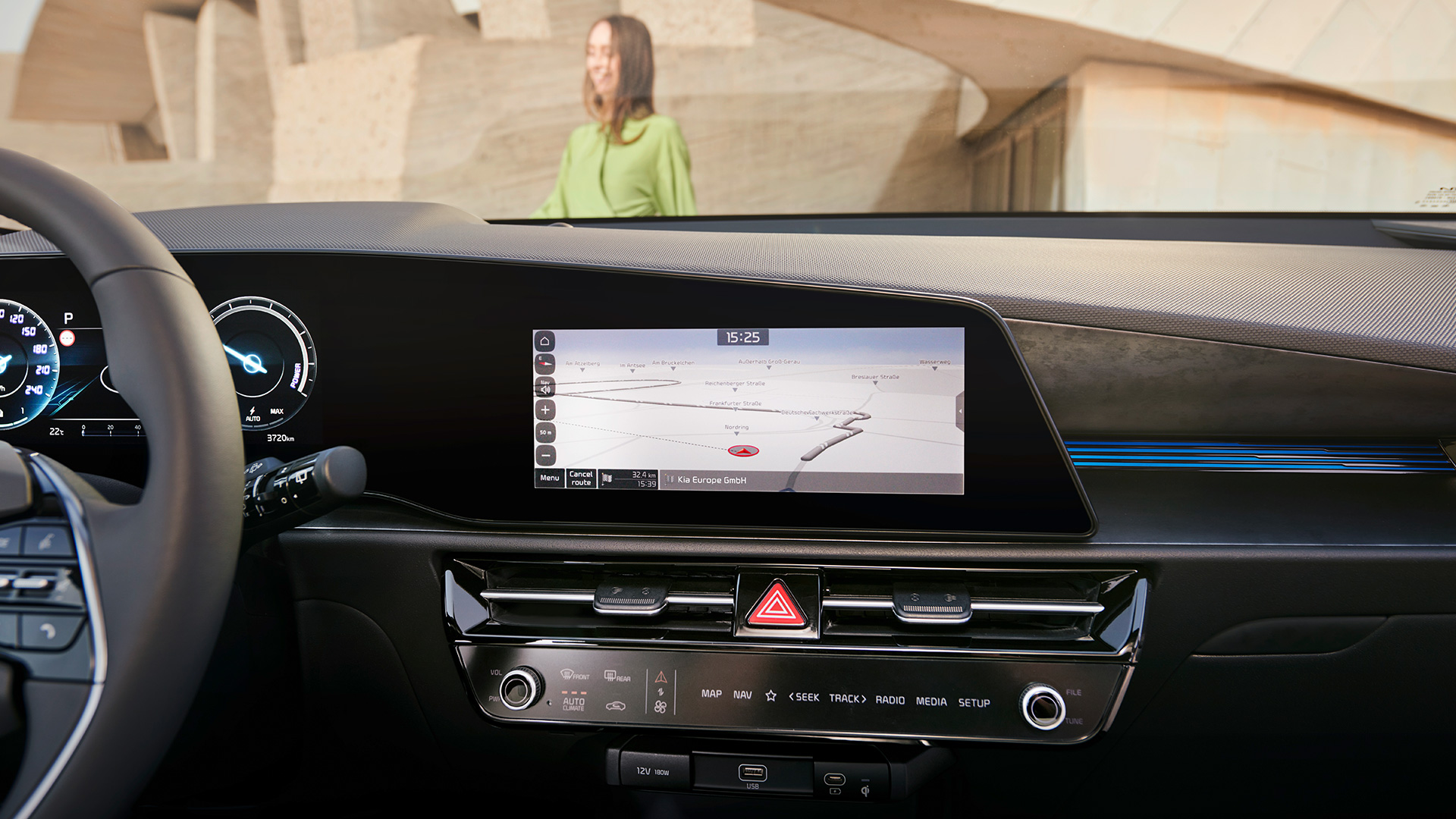 Novo Kia Niro EV, uma referência também no espaço 21