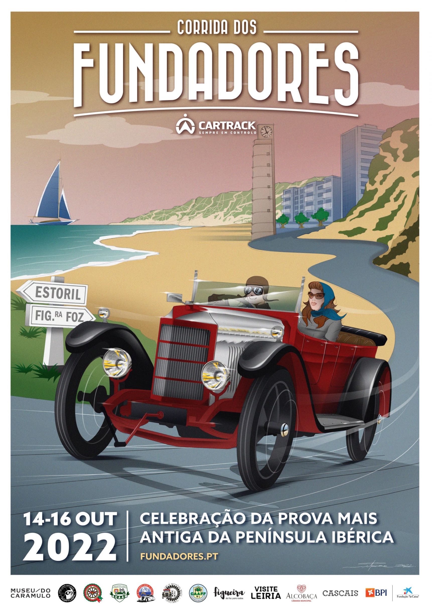 Chegou a Corrida dos Fundadores, um passeio que celebra a primeira prova de automóveis em Portugal 18