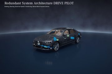 Mercedes-Benz apoia a implementação de sistemas redundantes para a condução condicionalmente automatizada em segurança 13