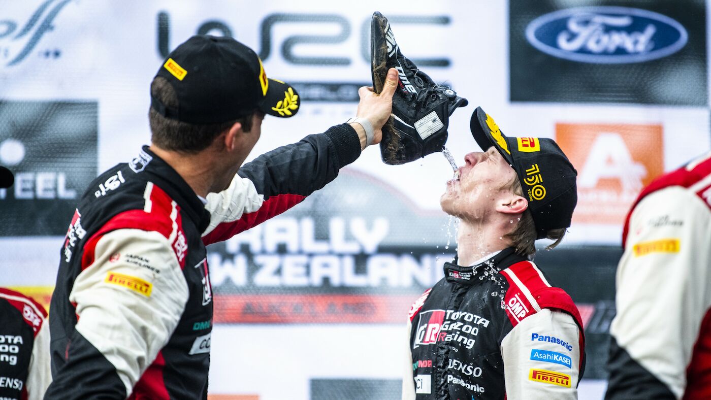 TOYOTA GAZOO Racing no Rali da Nova Zelândia: Kalle Rovanperä vence e é campeão mundial aos 22 anos 16