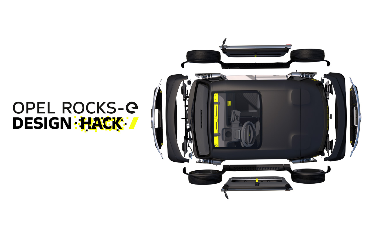 Opel convida jovens designers a conceber um inédito concept do Opel Rocks-e. 18