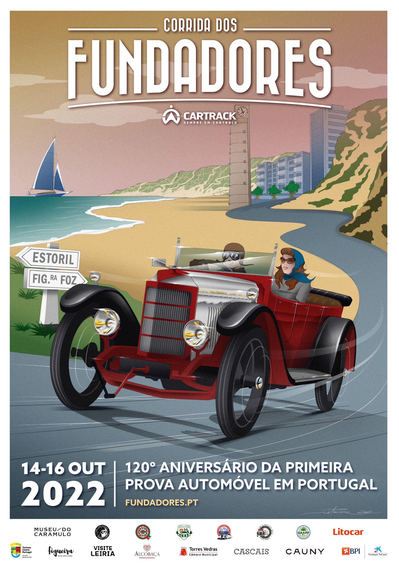 Corrida dos Fundadores by Cartrack leva para a estrada 40 automóveis e motos pré-guerra 14