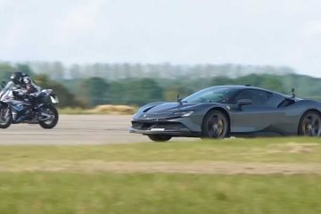 Ferrari SF90 Stradale prova ser mais rápido do que a BMW M 1000 RR (video) 13