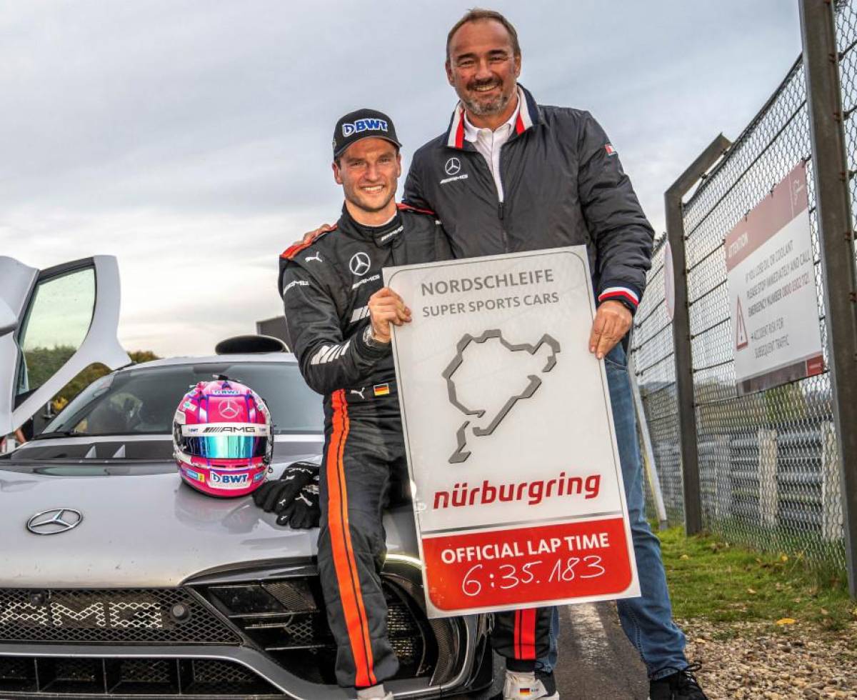 Mercedes-AMG ONE é o número 1 no circuito de Nürburgring-Nordschleife (vídeo) 18