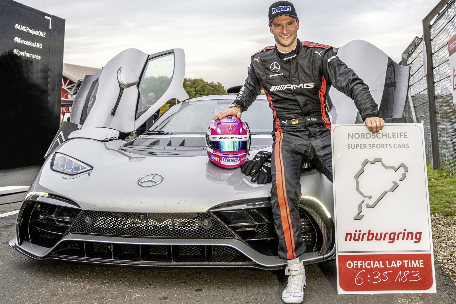 Mercedes-AMG ONE é o número 1 no circuito de Nürburgring-Nordschleife (vídeo) 19