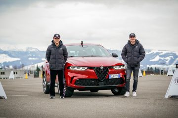 Alfa Romeo Tonale Plug-In Hybrid Q4 testado pelos pilotos de Fórmula 1, Valtteri Bottas e Zhou Guanyu 13