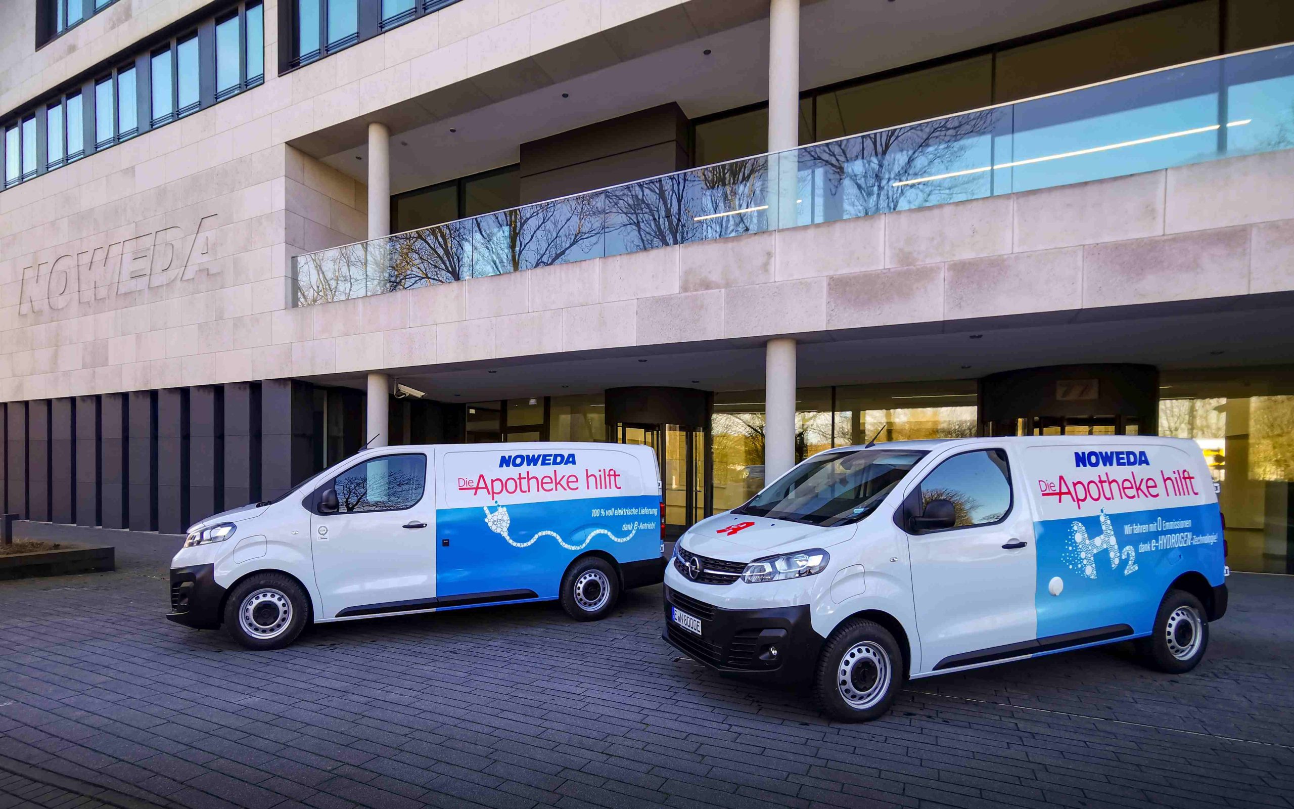 Entregas de produtos farmacêuticos refrigerados com os Opel Vivaro-e e Vivaro-e HYDROGEN 18