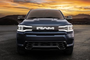 A nova e 100% elétrica RAM 1500 REV revelada no Salão Internacional de Nova Iorque terá uma autonomia projetada acima dos 800 km 13