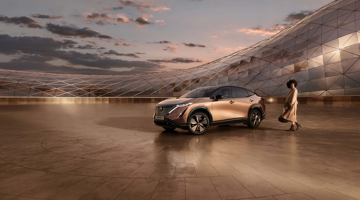 Nissan ARIYA alcança classificação máxima de 5 estrelas nos testes Green NCAP 20