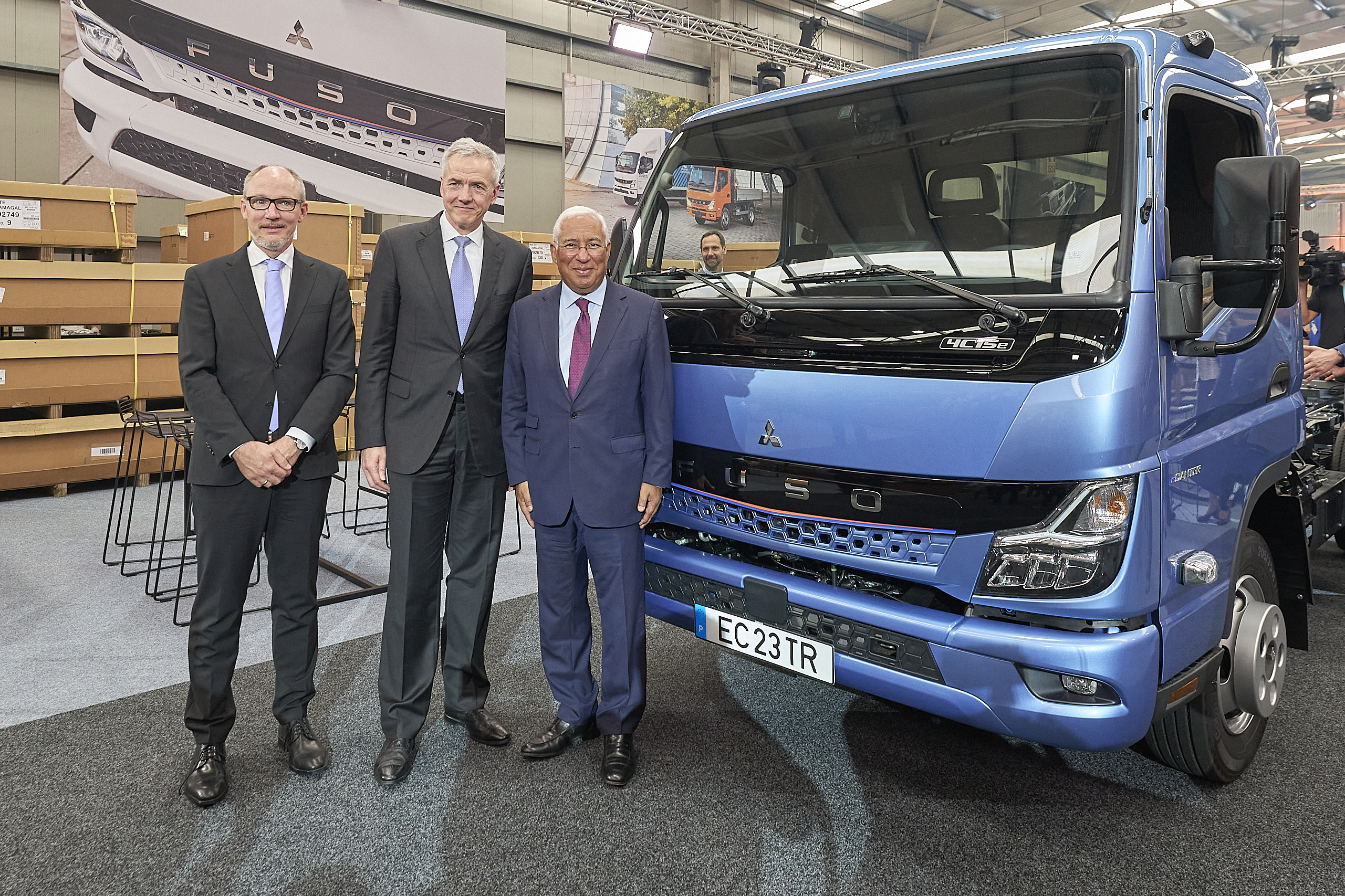FUSO assinala no Tramagal início de produção da nova geração do eCanter 15