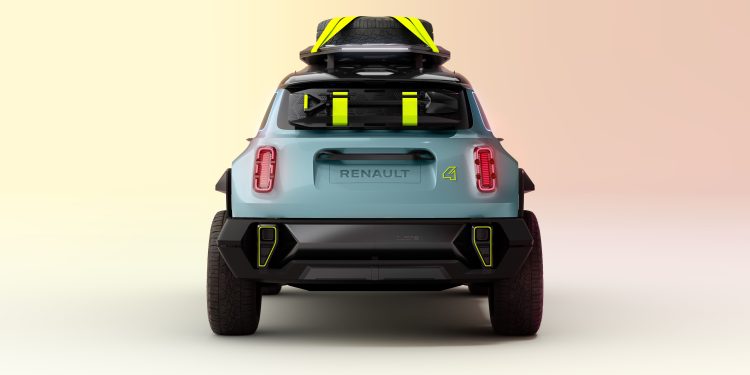 O Renault 4EVER Trophy veste as cores do 4L de 1962 15