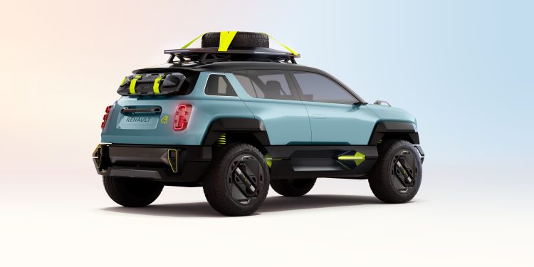 O Renault 4EVER Trophy veste as cores do 4L de 1962 16