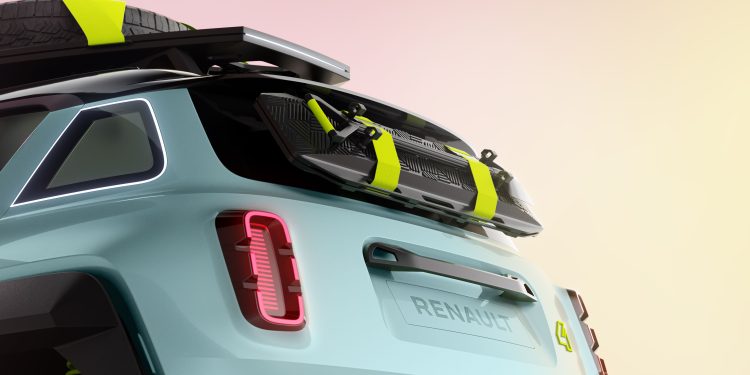 O Renault 4EVER Trophy veste as cores do 4L de 1962 17