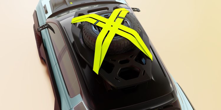 O Renault 4EVER Trophy veste as cores do 4L de 1962 18