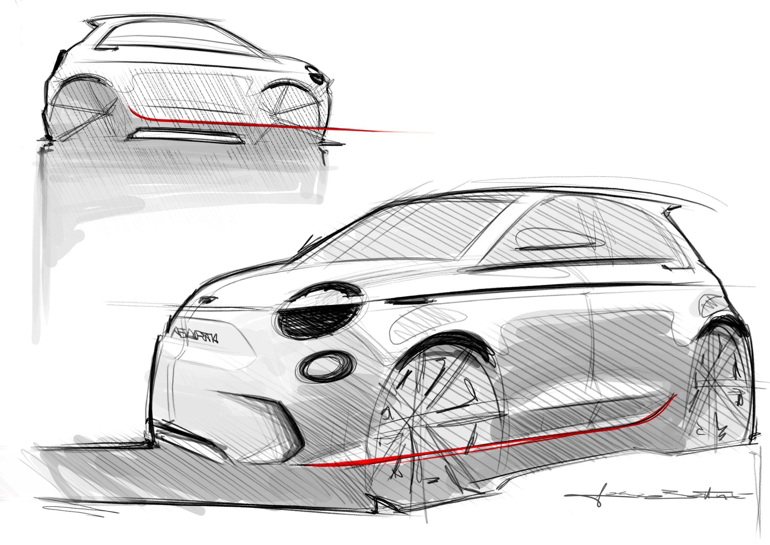 Como nasce um Escorpião: A criação do Abarth 500e 19