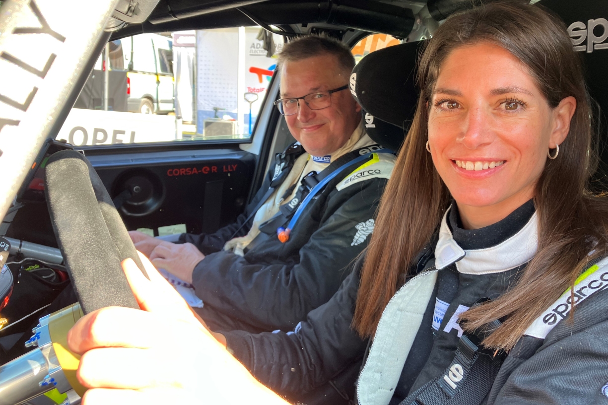 Estreia bem-sucedida do Opel Corsa Rally Electric na Suíça 19