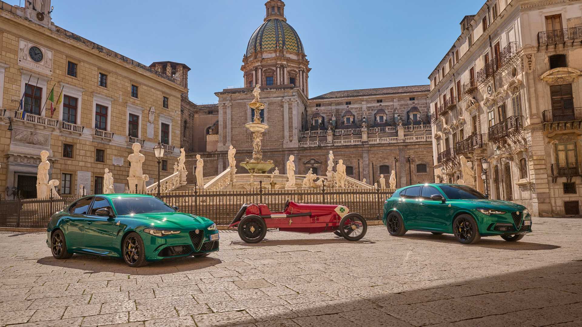 "Quadrifoglio 100° Anniversario": A edição limitada do Giulia e do Stelvio que celebra um século lendário já esgotou 16