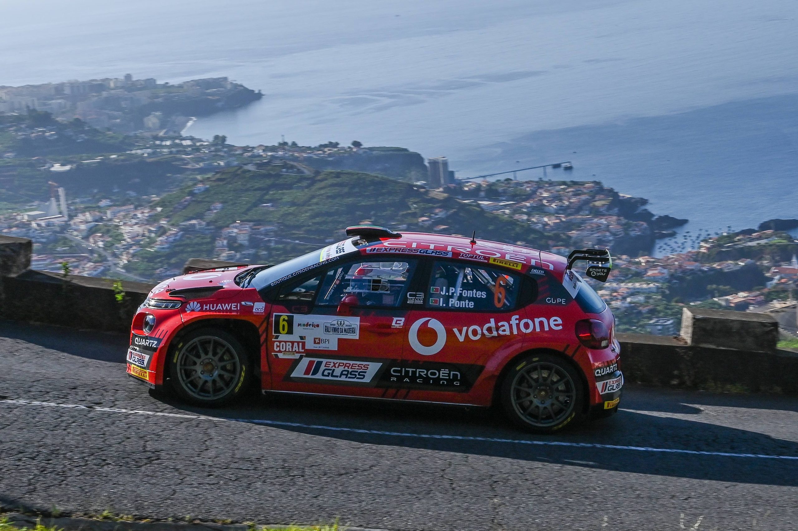 José Pedro Fontes e Inês Ponte regressam as vitorias no CPR com o Citroën C3 Rally2 16